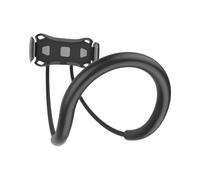 GATHINESS Rotating Tablet Support with Black Silicone Neck Mount and Shockproof Aluminum-magnesium Alloy Frame for Hands-free Home Use
