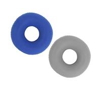 GATHINESS Seating Cushion 2pcs Inflatable Donut Pads with Comfortable Plush and Easy Clean PVC, Suitable for Post Surgery and Desk Chair Use
