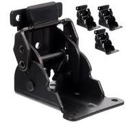 GATHINESS Self-Locking Hinge Folding Hinge Iron 4-Piece Set for Furniture and Tables Versatile 90 Degree Positioning