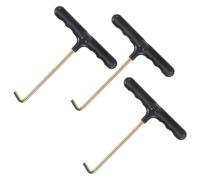 GATHINESS Shoelace Pullers Shoe Lace Tightening Tools 3pcs T-shaped Portable with Plastic and Iron Material Simple and Convenient Design for Sports and Casual Shoes