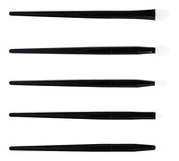 GATHINESS Silicone Eyeshadow Lip Makeup Applicators with Aluminium Tube and Abs Handle, Practical for Daily Use, Suitable for Hard-to-reach Areas, Portable Eye Makeup Brush Set