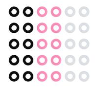 GATHINESS Silicone Leg Covers Anti-slip Ear Hooks 30pcs Comfortable Design round Stop Sliding down Nose Random Color