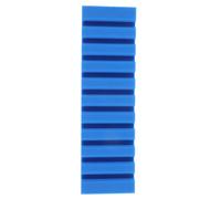 GATHINESS Silicone Pen Heat Press Mat with 10 Slots Deep Grooves and Textured Surface 20.40x5.80x1.20cm Blue Silicone Pad Prevents Pen Movement Supports Multitype Production and Industrial