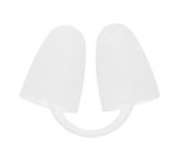GATHINESS Silicone Waterproof Nose Plugs for Swimming Nose Clips White Ergonomically Shaped Easy to Clean for Swim Training and Family Beach Outings