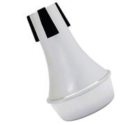 GATHINESS Silver Abs Trumpet Practice Mute Mini Half-closed Silent Silencer for Beginners Suitable for Practice and Occasions without Affecting Tone