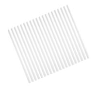 GATHINESS Slide Grip Binding Bars Easy Identification and Document White 20pcs Plastic Sturdy Report Covers Binder Spine for A4 Documents and Reports for School Projects and Presentations