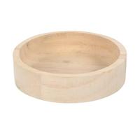 GATHINESS Small Pet Feeding Dish Hamster Food Bowl Wooden Sturdy Bowl with Stable Base Suitable for Chinchillas Hedgehogs and Rabbits