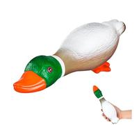 GATHINESS Small Puppy Latex Duck Squeaky Chew Cartoon Molding Soft Sturdy for Grinding Teeth and Preventing Furniture Damage for Dogs and Pets