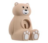 GATHINESS Smartwatch Accessories Desktop Watch Display Pink Silicone Bear Shape for Bedroom Nightstand Charging Stand