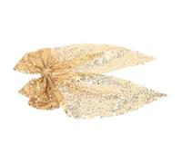 GATHINESS Sparkly Gold Sequin Bow with Plastic, Cloth and Metal Materials Versatile Decorative Hair Accessory Large Hair Clip for Women for Casual Occasions and Special Events