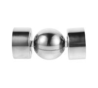 GATHINESS Stair Railing Hardware handrail Support Fitting Stainless Steel Round Polished Surface Hole Diameter 60mm/2.36in Stable and Reliable for stairways Homes