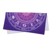 GATHINESS Tablecloth Design Beautiful Polyester with Tarot Appearance Supple Multi-use and Divination Tablecloth for Tarot Card Games and Spiritual Readings