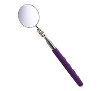 GATHINESS Telescoping Inspection Mirror and 360 Degree Rotating Round Head with Extendable Handle Metal, Plastic, and Glass Construction for Automotive Repair and Vehicle Maintenance