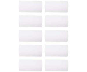 GATHINESS Thermal Paper Till Rolls 57X25Mm 10 Rolls Error Correction Paper for Pos Terminals and Takeout Receipts
