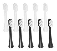 GATHINESS Toothbrush Replacement Parts 10pcs Soft Bristle Electric Toothbrush Head with Artificial Fiber and PP, Suitable for Sensitive Teeth, Practical Electric Toothbrush Accessories