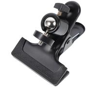 GATHINESS Universal Adjustable Pan-tilt, Design Plastic with Camera Mount Clip Metal Flash Bracket Clamp Angle and Tripod and Other Suitable Places