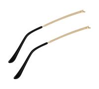 GATHINESS Universal Glasses Arms Replacement 1 Pair Metal and Plastic Eyeglasses Arm Leg with Spring Temple for Reading Glasses, Sturdy Design to Prevent Frame from Breaking, Suitable