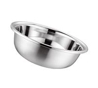 GATHINESS Vegetable Washing Basin Rice Bowl 28cm Thickened Stainless Steel Multi-Purpose Easy to Clean Round Bowl for Kitchen Making Steaming Dishes