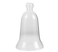 GATHINESS Vintage Dustproof Glass Cloche Dome with Clear Bell Jar Design Protective Display Cover for Cake Plants and Decorative Items Suitable for Home and Garden Use