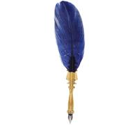 GATHINESS Vintage Retro Style Calligraphy Dip Pen with Metal Plume, Easy Maintenance and Quill Decoration, for Workspace and Desktop Art, Unique Writing Instrument for Elegant Writing