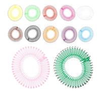 GATHINESS Wig Comb Stretch Comb Headband Circle Comb 12Pcs Propylene Material Flexible Design Hair Accessories for Women During Outdoor Activities
