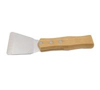 Gathukila 1Pcs Ceiling Install Spatula Scoop with Wooden Handle Ceiling Film Shovel Accessories for Welding Harpoon,