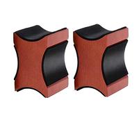 Gathukila 2Pcs Guitar Neck Rest,Electric Acoustic & Pillow for Changing Strings, String Instrument Wooden Neck Craddle