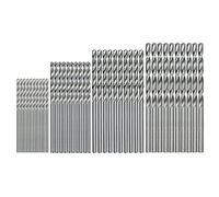 Gathukila 40Pcs Titanium Twist Drill Bit Set,Cobalt Metric Drill Bits 0.5mm - 2.0mm for Metal,Stainless Steel Sets Small Drill Bit