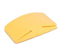 Gathukila 5 Inch Sanding Block Rubber Hook Loop Backing Pad Sandpaper Holder Hand Grinding Block Polishing Tools A#