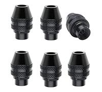 Gathukila 6Pcs Quick Change Keyless Chuck 4486 Tools Tool Accessories 3000 4000 7700 8200 for 1/32-1/8 Inch