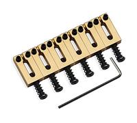 Gathukila Brass Saddle 6Pcs/Lot Pure Brass Flat Top Guitar Bridge Saddles for or,10.8mm