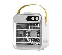 Gathukila F80 Mini Air Conditioning Fan USB Outdoor 150ML Water Tank Humidifier Home Office Water Cooling Fan Humidifier White