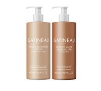 Gatineau - Total Body Glow Collection Skincare Gift Set, with Tan Accelerating Lotion (400ml) & Golden Glow Gradual Tan (400ml)