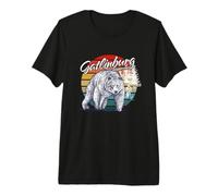 Gatlinburg Tennessee Great Smoky Mountains Bear Retro Sunset Premium T-Shirt
