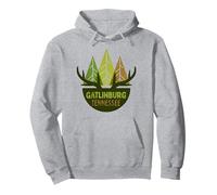 Gatlinburg, Tennessee Great Smoky Mountains Deer Antler Pullover Hoodie