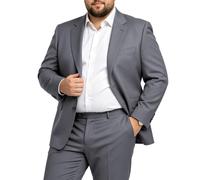 GATMSTZ Men's 3 Piece Suit, Plus Size, Strong Fit, Regular Fit, Jacket, Trousers, Complete Set for Wedding, Prom, Formal Occasion