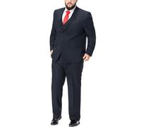 GATMSTZ Men's Formal Big Tall 3 Pieces Suit 2 Buttons Wedding Jacket Vest Pants - Grey - 50 Regular