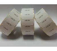 Gato CT4 26mm x 12mm Price Gun Labels White Pre Printed Use by 30 Rolls 45,000 Labels