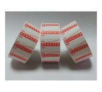 Gato CT7 26mm x 16mm Price Gun Labels - Printed 'Reduced was/Now' White- 30 Rolls / 36,000 Labels