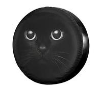 Gato En La Oscuridad Funda Para Neumático Impermeable Funda Rueda Repuesto Antipolvo Cubierta Para Ruedas De Repuesto Para Trailer Autocaravana Camión