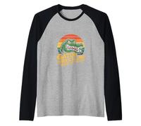 Gatok Wrestling Mode Activated Retro Gator Grappler Raglan Baseball Tee