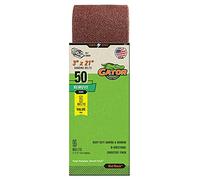 Gator 3" x 21" Red Resin Aluminum Oxide Sanding Belts, 50 Grit, 5 Pack