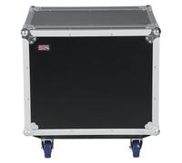 Gator 8U Shock Audio Road Rack Case with Casters (G-TOUR SHK8 CAS)