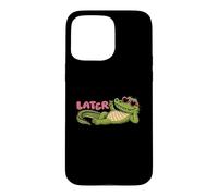 Gator Alligator Sunglasses Student Last Day Of School Later Case for iPhone 15 Pro Max