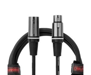 Gator Cableworks GCWC-XLR-100, 100ft XLR Microphone Cable for Studio & Live Audio, Low-Capacitance OFC Conductor, Braided Shielding
