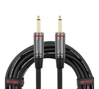 Gator Cableworks GCWH-SPK-03 3ft TS to TS Speaker Cable, 12 AWG OFC, Low Capacitance for Audio Signal Transfer