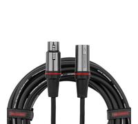 Gator Cableworks GCWH-XLR-100 100ft XLR Microphone Cable, Low-Capacitance Quad-Core OFC, Gold-Plated Connectors for Studio & Live Sound