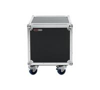 Gator Cases G-TOUR 10U CAST Standard Road Rack with Casters Heavy Duty Black