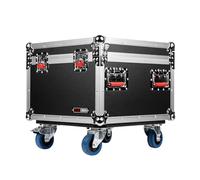 Gator Cases G-Tour Series ATA-Style Utility Truck Pack Flight Case with Casters, Size: 22.5” x 22.5” x 22.8”, (G-TOURTRK2222HS)