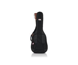 Gator Cases GB-4G-MINIACOU Mini Acoustic Guitar Gig Bag Black Lightweight Protection with Adjustable Straps and Storage